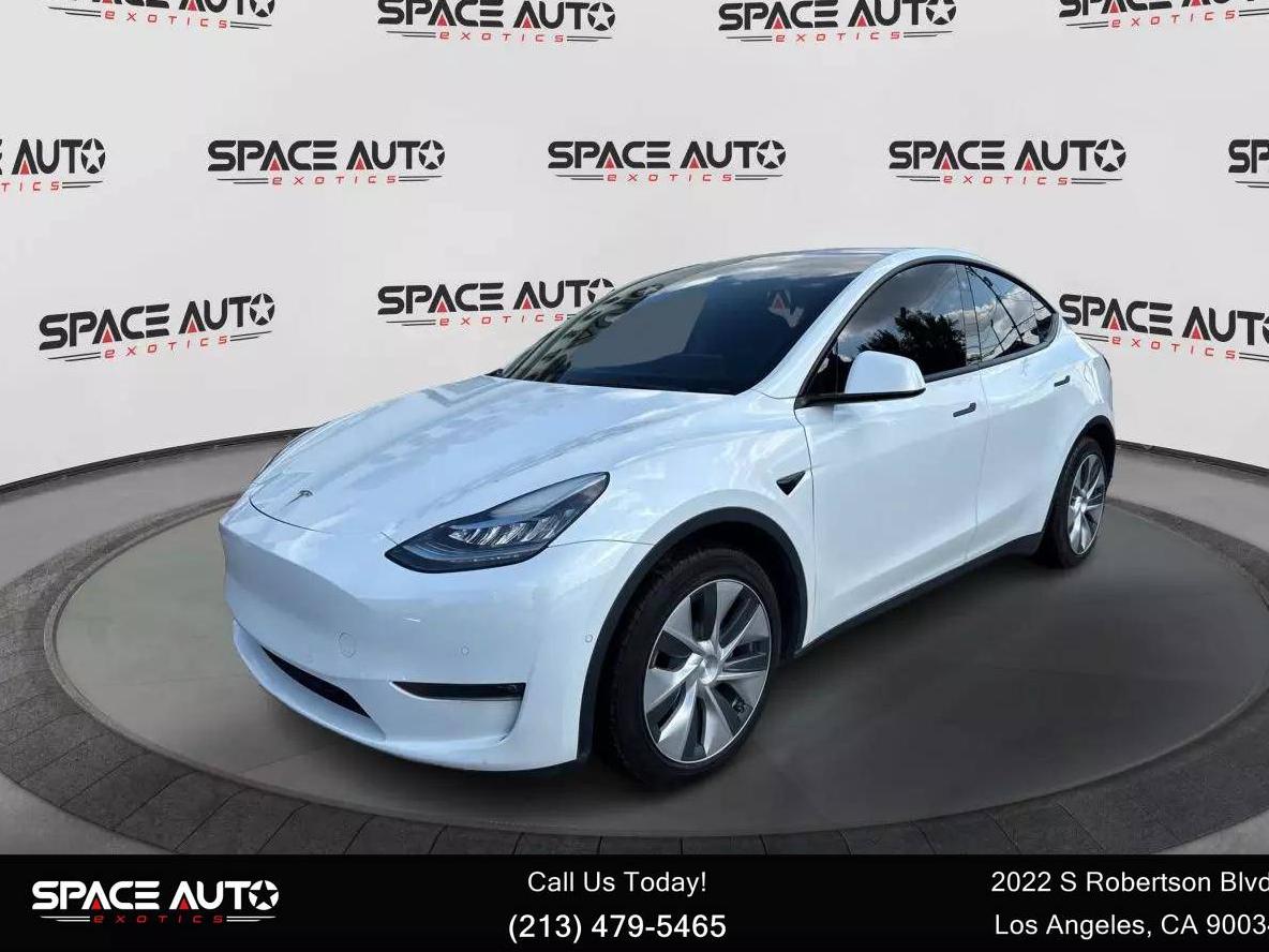 TESLA MODEL Y 2022 7SAYGAEE2NF402087 image